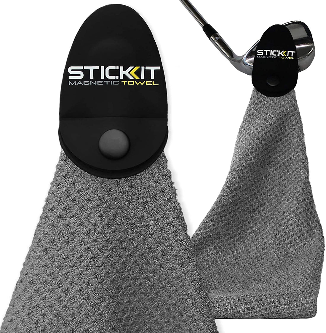 STICKIT Magnetic Golf Towel - Dude Golf