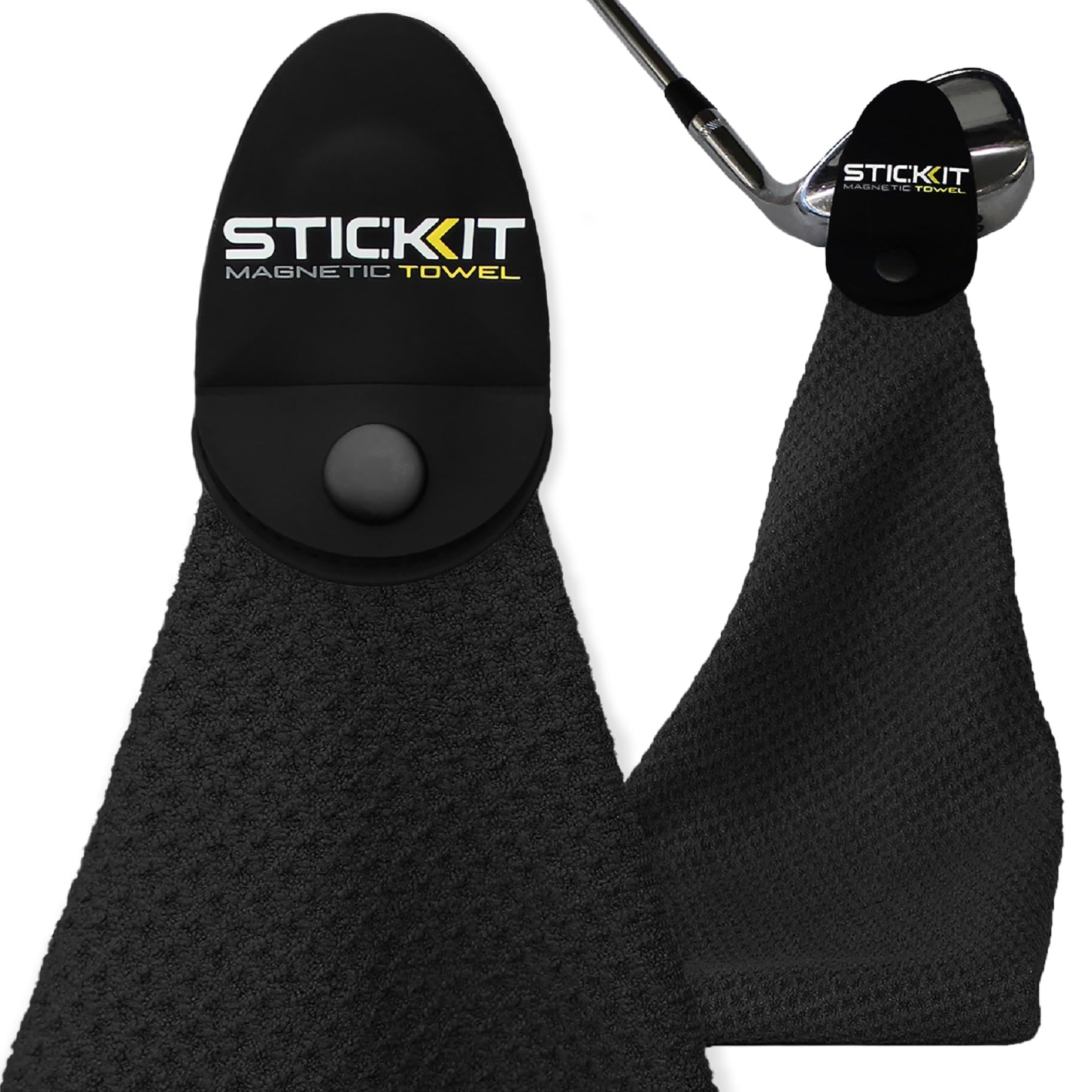 STICKIT Magnetic Golf Towel - Dude Golf