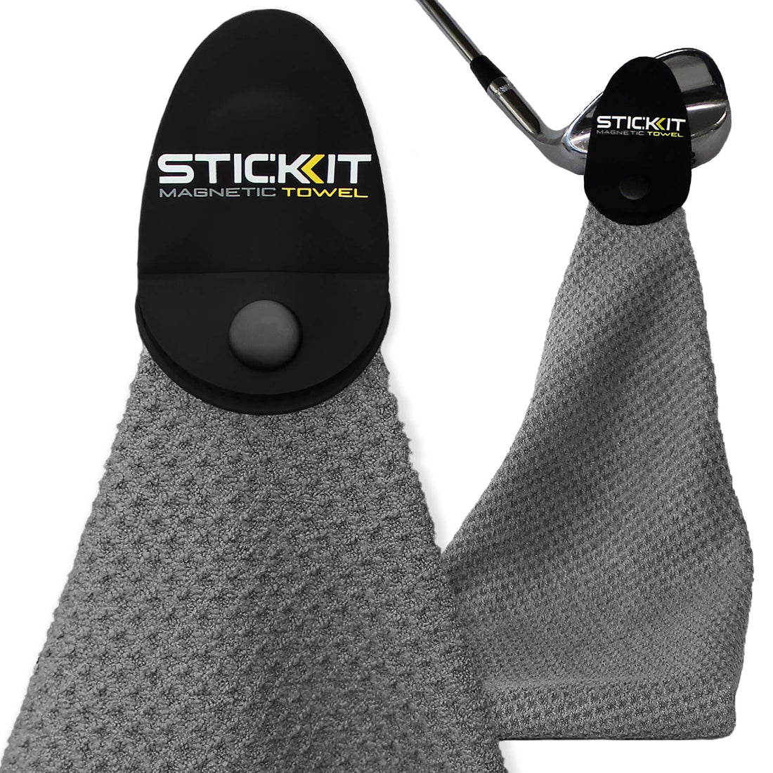 STICKIT Magnetic Golf Towel - Dude Golf