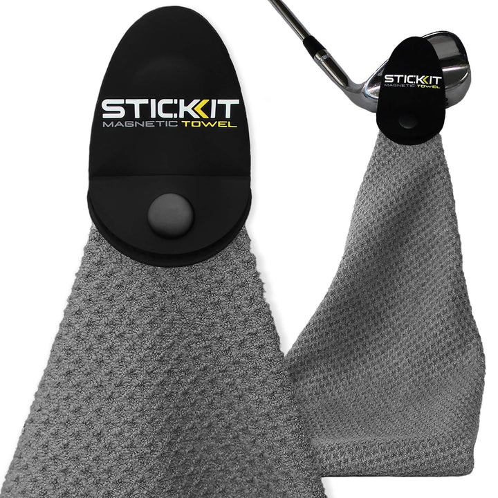 STICKIT Magnetic Golf Towel - Dude Golf