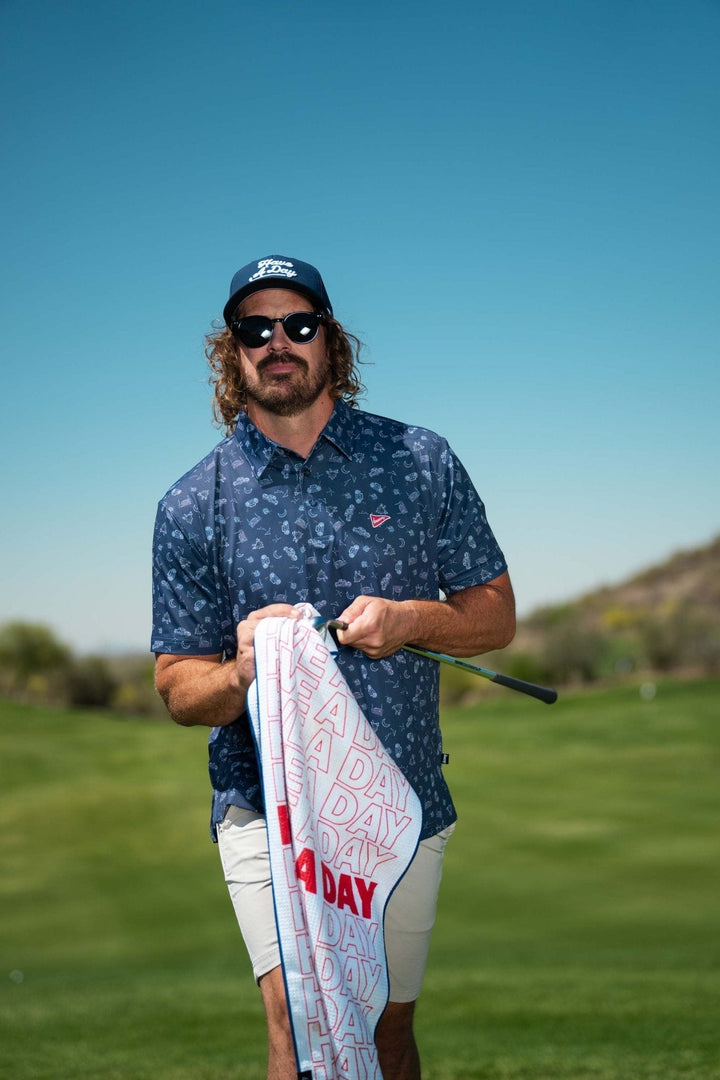 The Kick Back Polo - Dude Golf