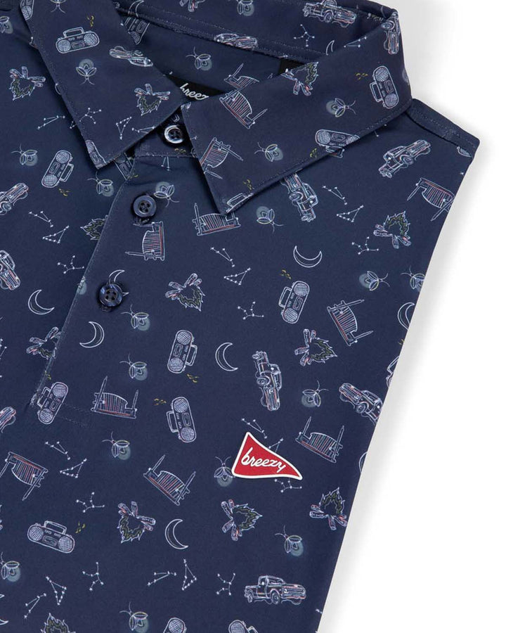 The Kick Back Polo - Dude Golf