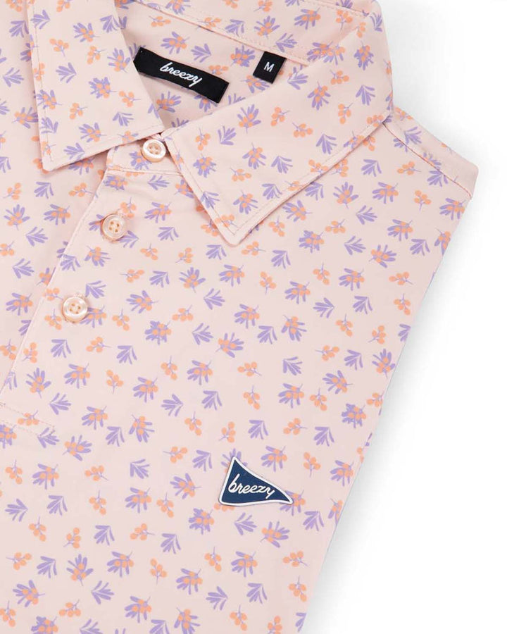 The Orange Berries Polo - Dude Golf